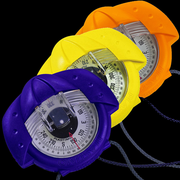 Handbearing IRIS 50 Compass yellow, blue, orange, army green, sand