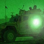 Passive-thermal-solutions-for-the-covert-Vehicle IR reflective vehicle decals seen through infrared camera