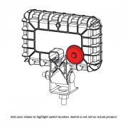 Work Light with Multifuncitional Beam