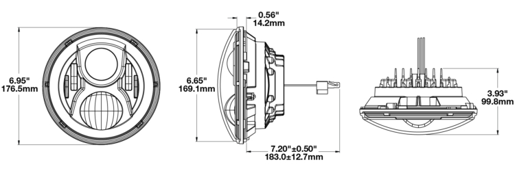 Model-8700-EVO-PRO-dimensions Dimension sjheet of the Model 8700 Evo 2