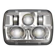 The 8900 Evolution 2 provides high performance 5×7″ LED headlights