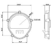 Model 420047 - LED Front, Signal - Blackout lamp