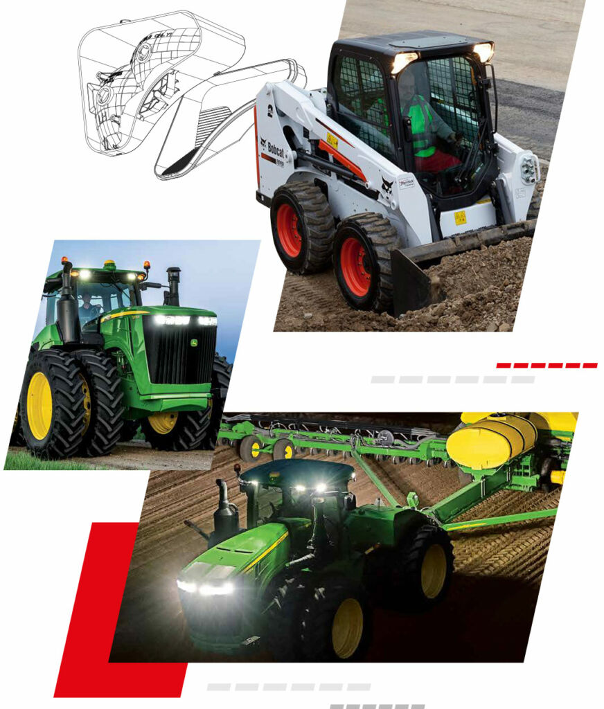 OEM LIGHTING FOR AGRICULTURE, MATERIAL HANDLING & CONSTRUCTION