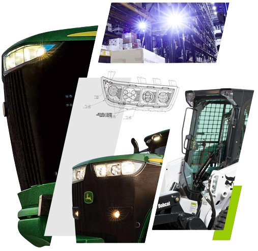 agricultural lighting for tractors and others