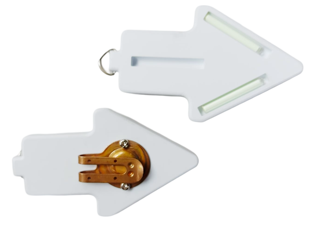 Route and defile markers with tritium