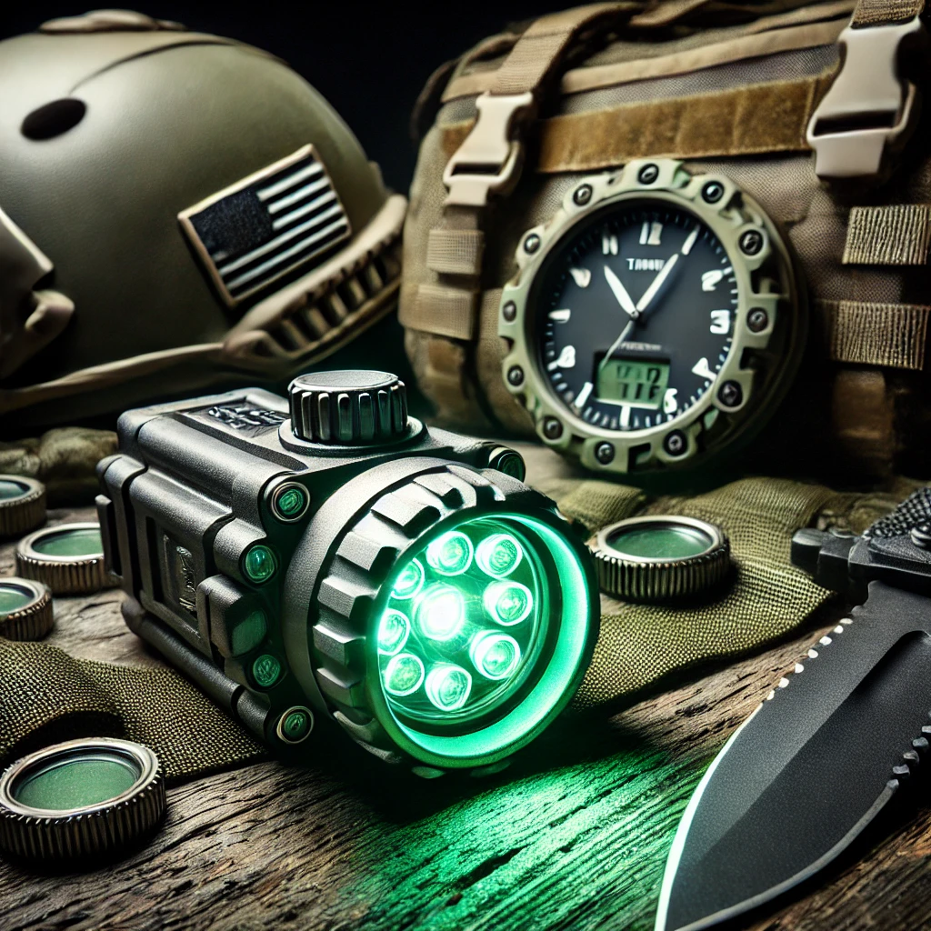 Tritium with a clock