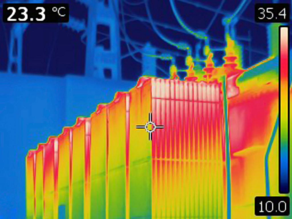 thermal-image-with-temperature Thermal image showing temperature of object