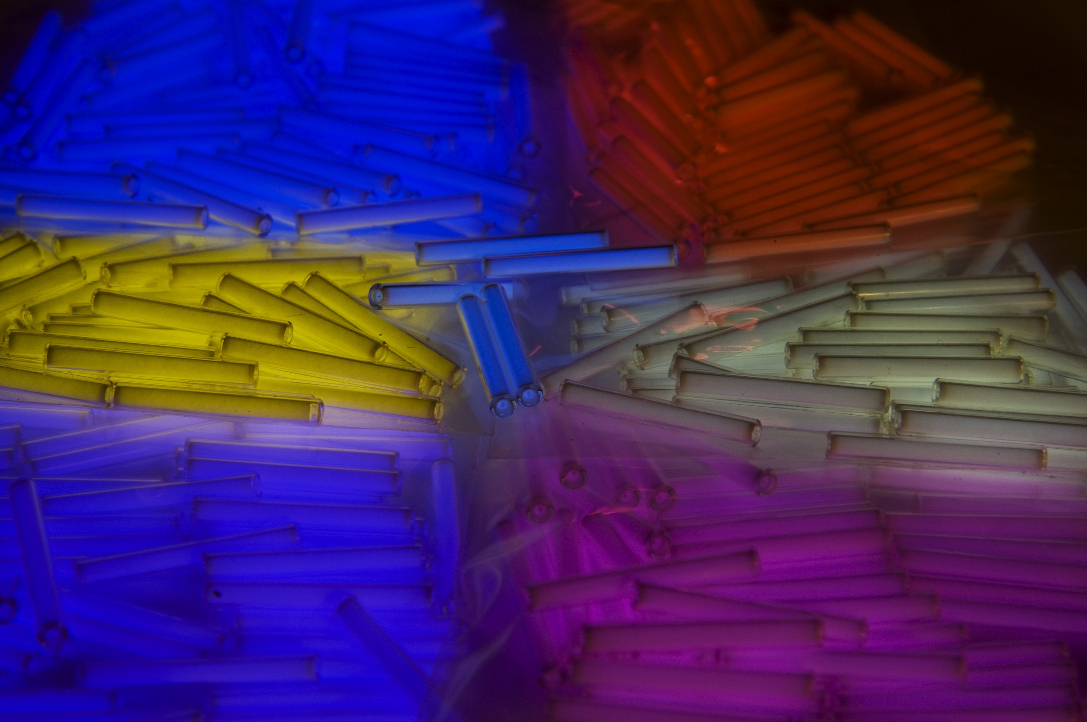 tritium vials in 6 colors