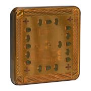 LED Square Signal and Tail Lights orange