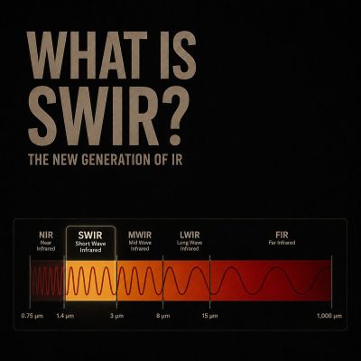 title image of swir with diagram of infrared