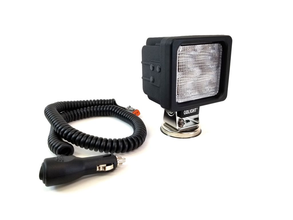 GXL worklight with magnetic base and wiring
