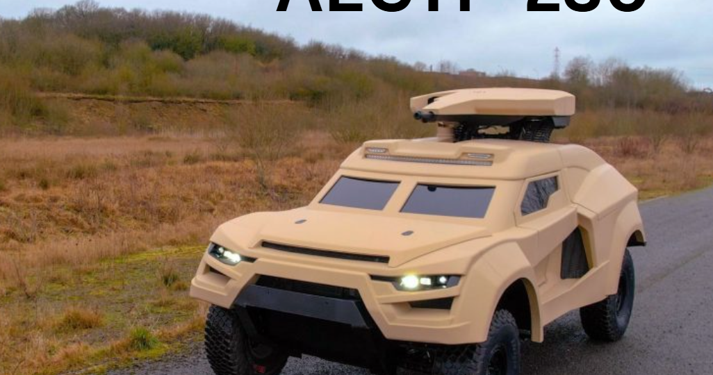 Armored vehicle with AECTP-230