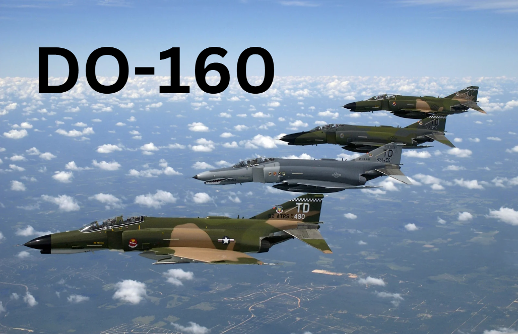 DO-160 Aircrafts tested for DO-160
