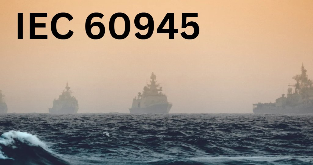 naval fleet complying to IEC 60945