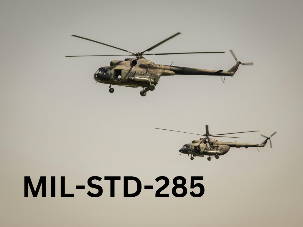 MIL-STD-285 Helicopters complying with MIL-STD285
