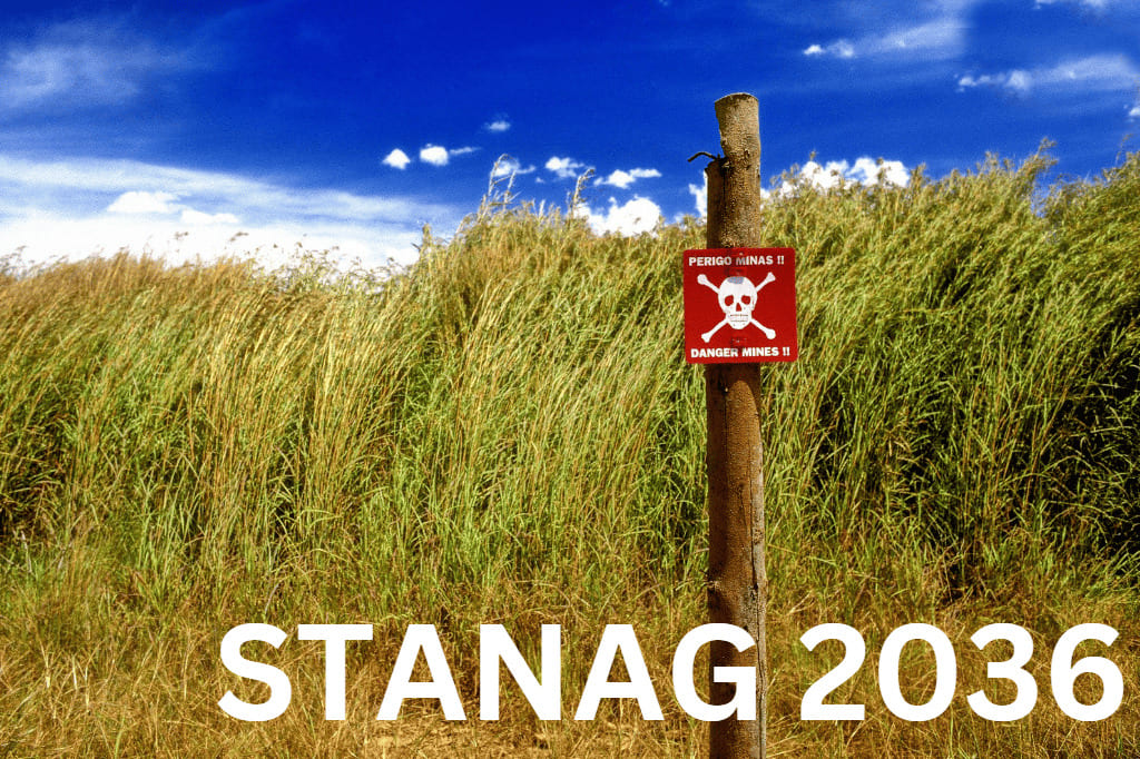 a minefield complying to STANAG 2036