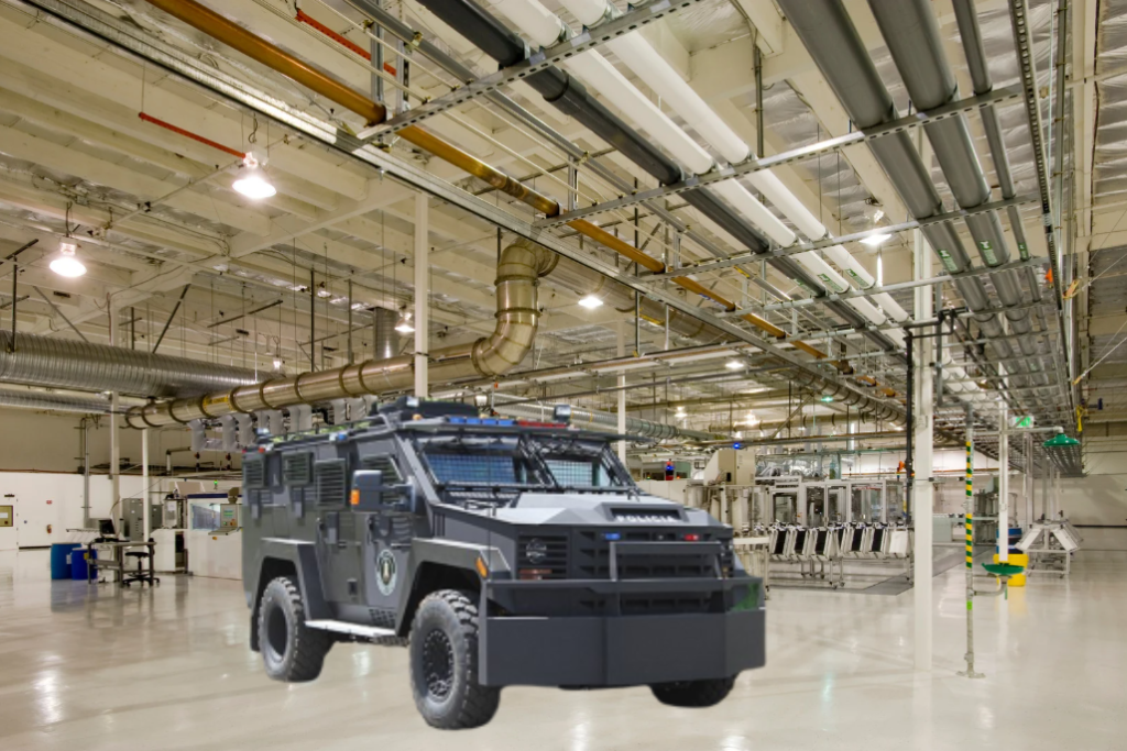 Vehicle being tested for STANG 2319