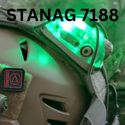 STANAG 7188 helmet beacon