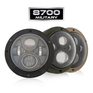 Military Headlight: LED Headlights with Bucket