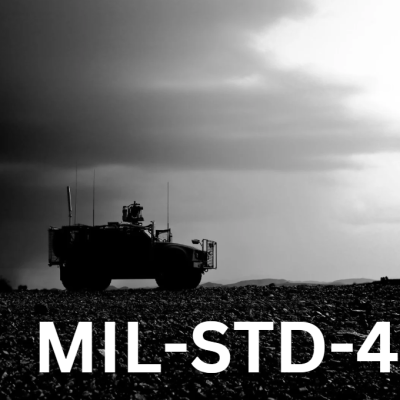 Military vehicle tested to MIL-STD-461