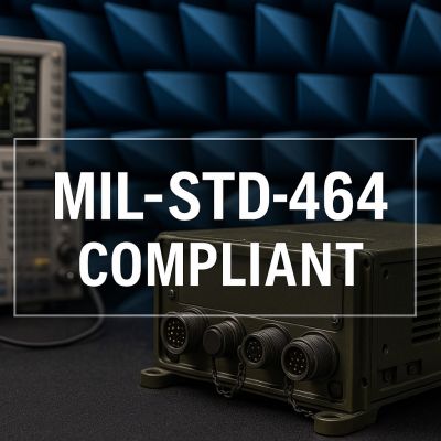 MIL-STD 464 compliance