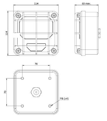 dimension sheet of model 420048-49
