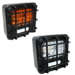 Blackout Front Driving & Signal Lights