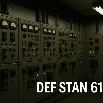 Power room complying to DEF-STAN-61-5