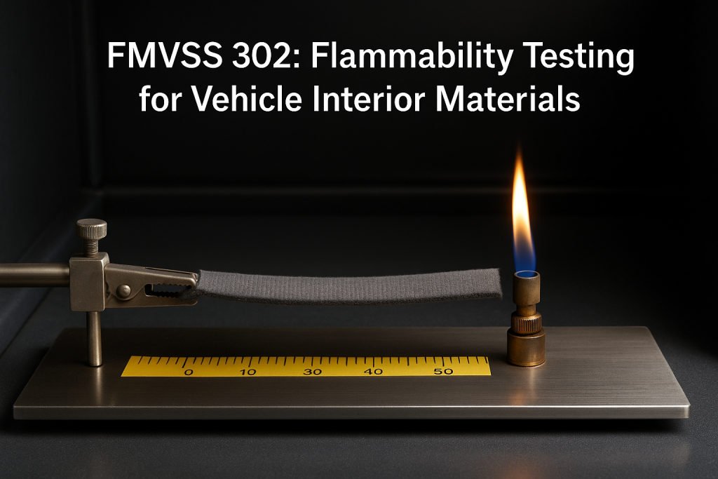 Flammability test