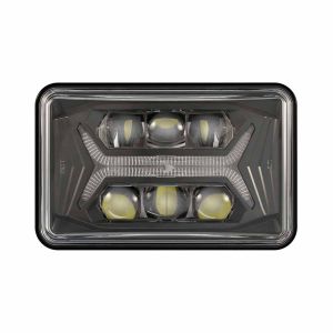 Model 8800 EVO-X – 4″ x 6″ Square LED Headlights – 5-in-1 (opt. heated)