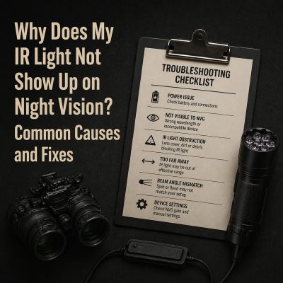 ir not working with night visison goggles checklist