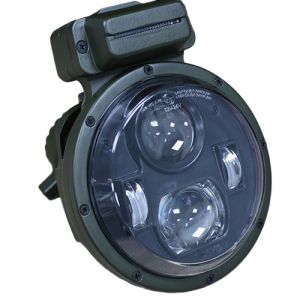 Military Combi Headlamp with Blackout Driving Light