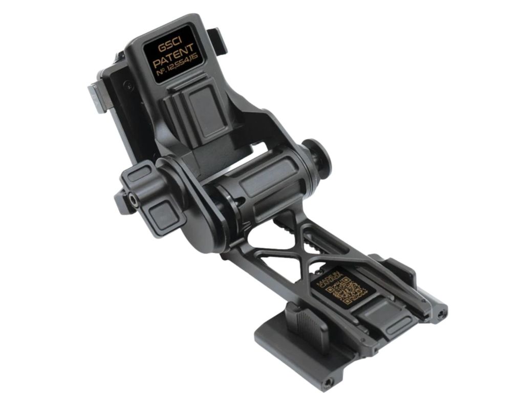 Night vision helmet mount